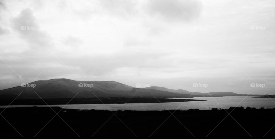 Fog, No Person, Mountain, Landscape, Sunset