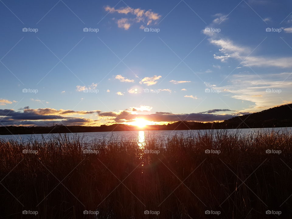 canberra sunset