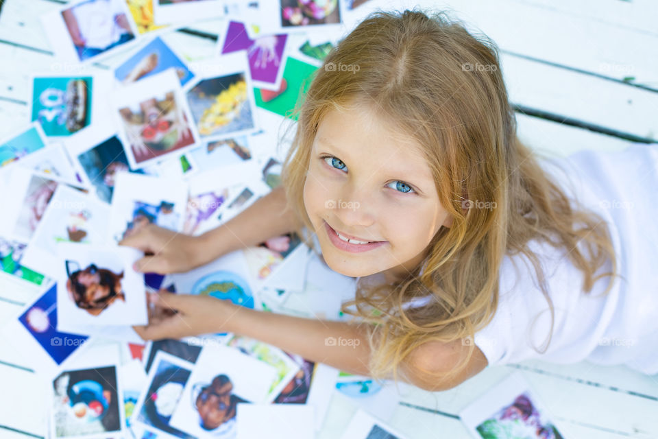 Beautiful girl. Cute kid with many amazing photos 