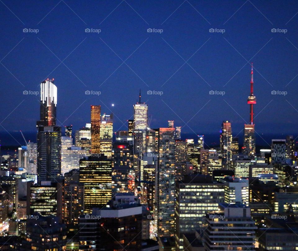 Skyline, City, Downtown, Cityscape, Skyscraper