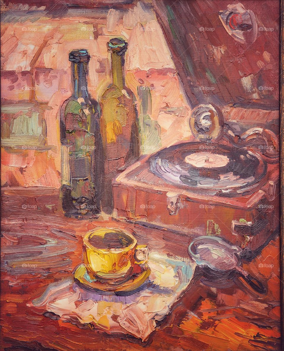 Beautiful picture of the famous artist