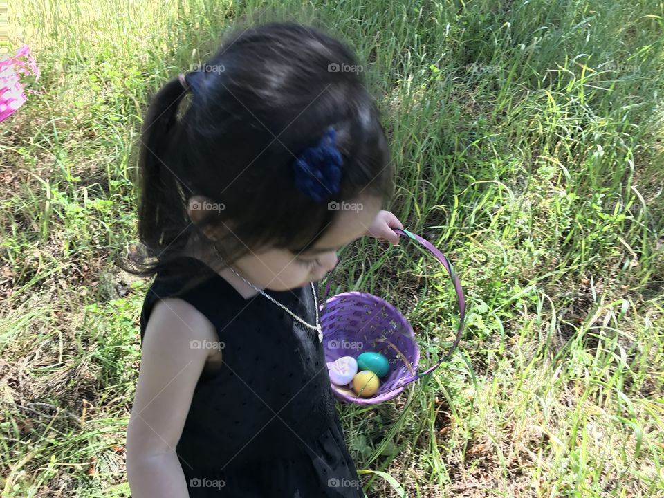 Easter egg hunting