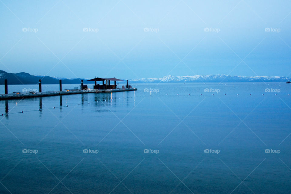 Lake Tahoe at dawn