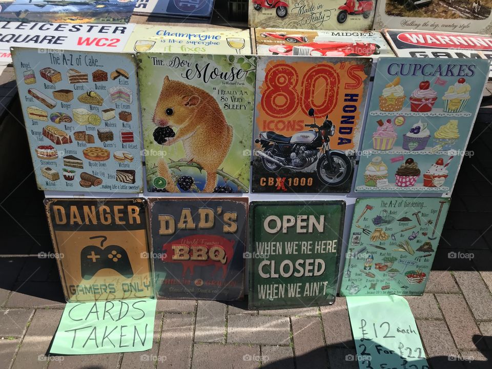 Another set of examples of signage from our past that used to make us smile.