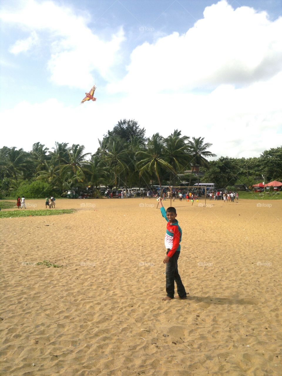 Boy and the Kite