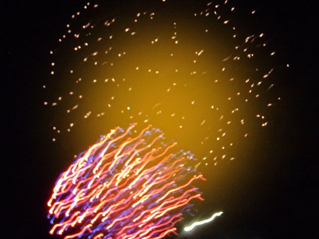 Fireworks . Colorful fireworks