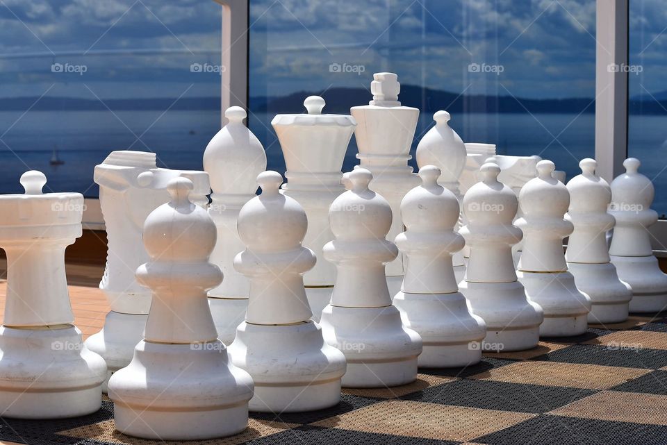 large chess set