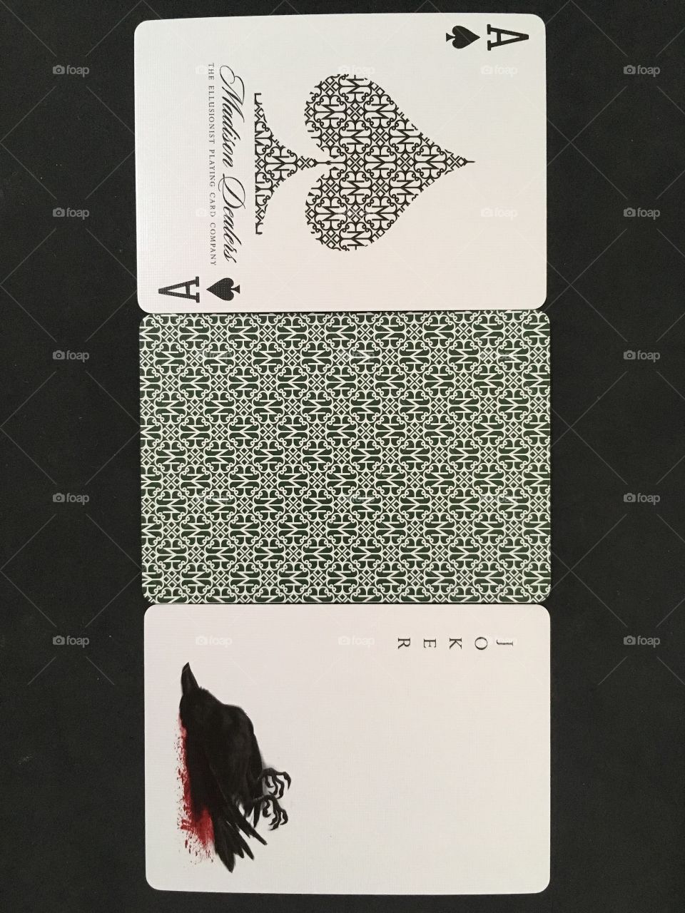 Close-up of playing cards