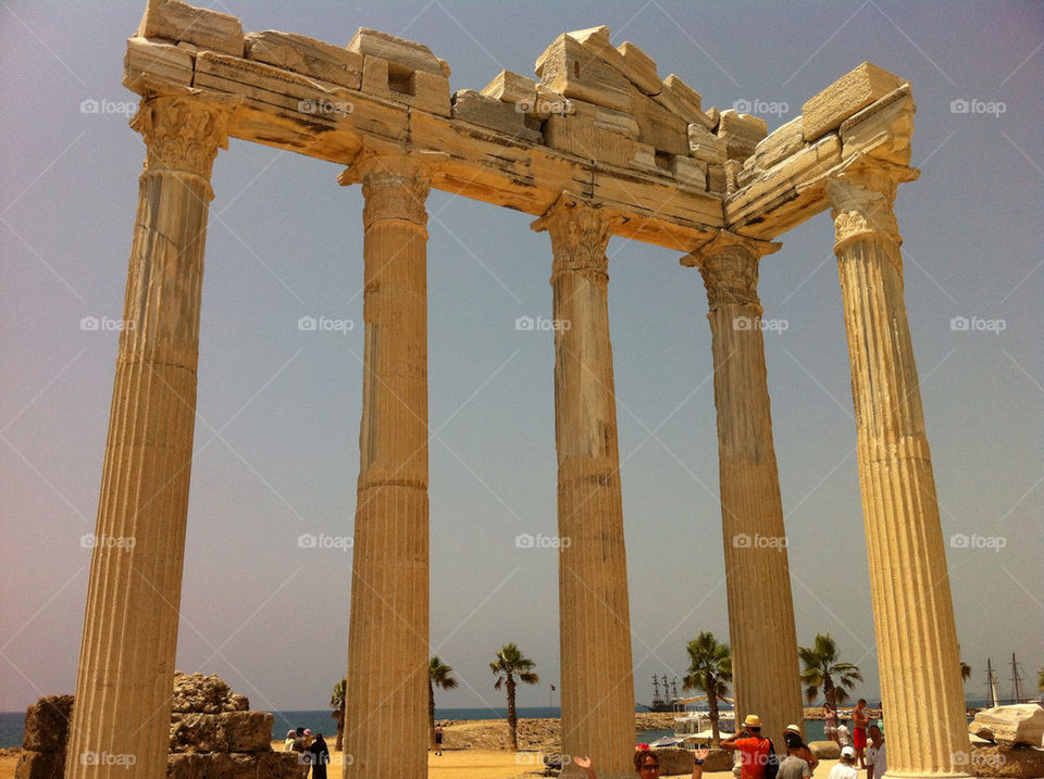 architecture stone turkey manavgat by johnoyvind