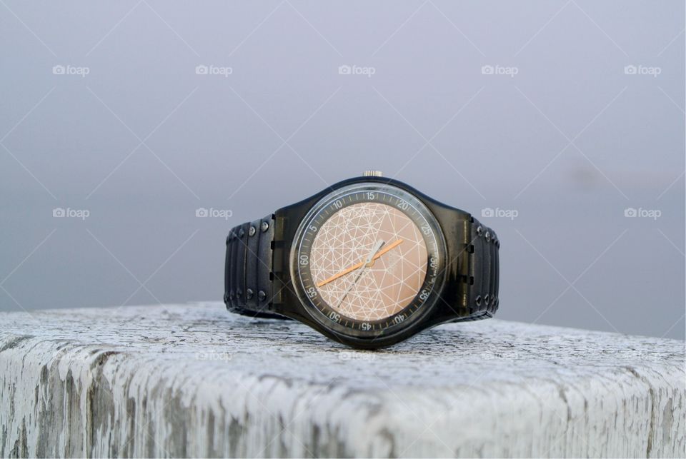 Solar cell watch