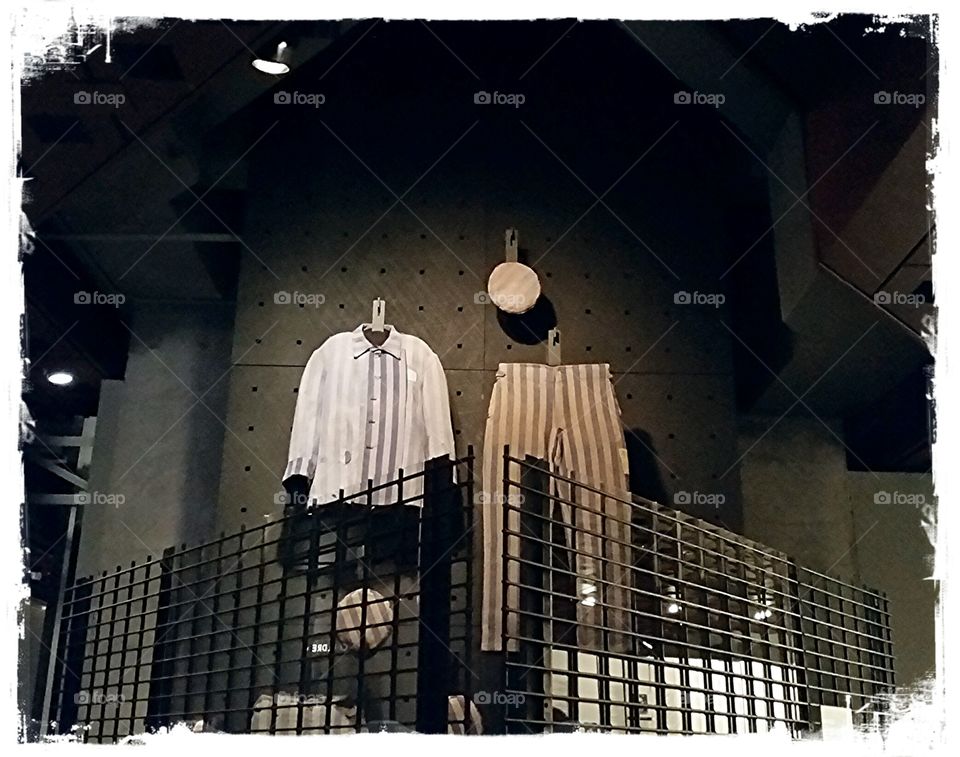 Prisioner Clothing--DC Holocaust Museum