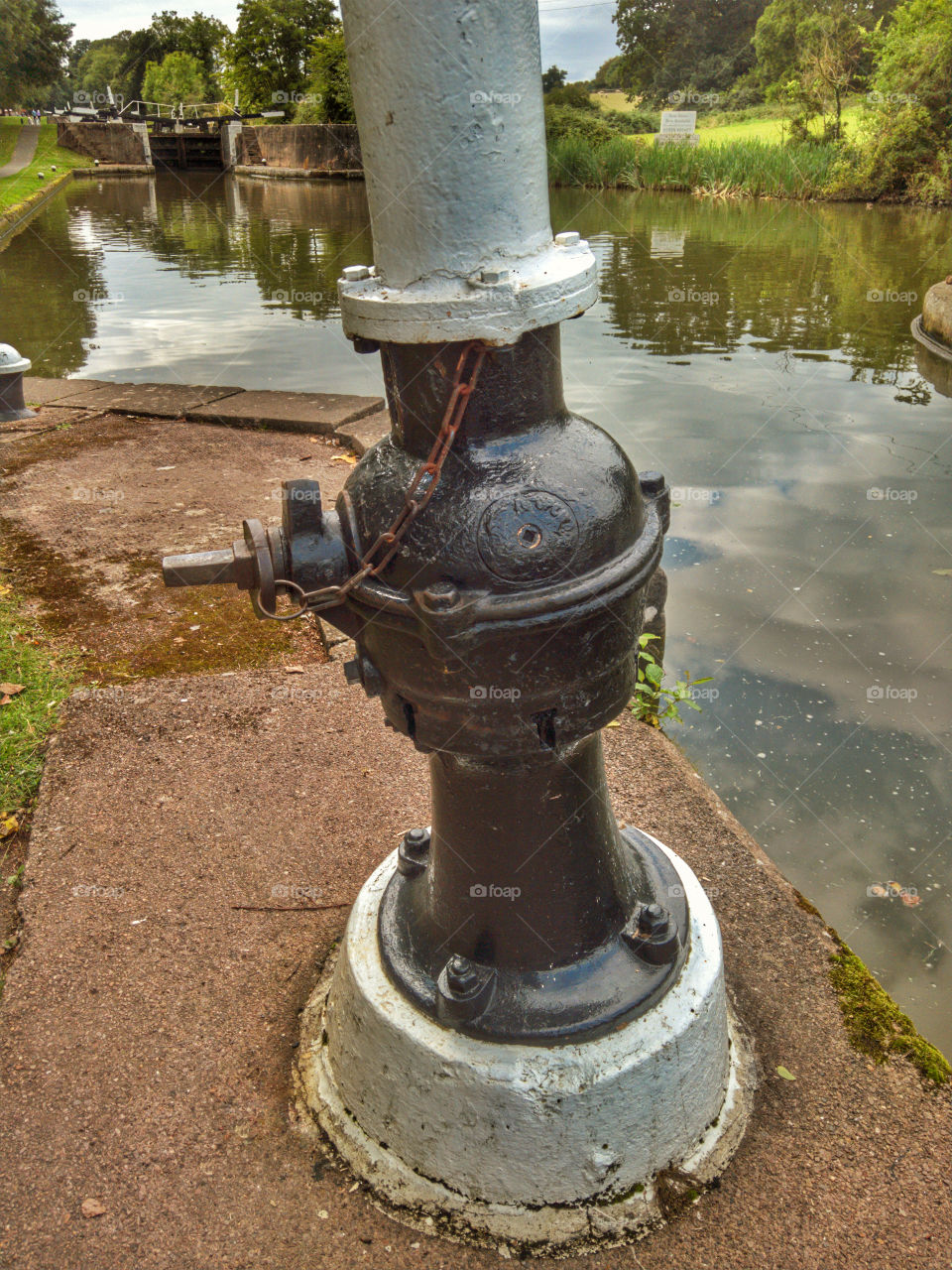 No Person, Water, Pipe, River, Outdoors