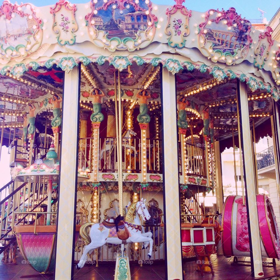 Carousel in Montpellier