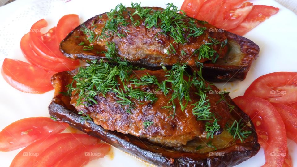 Stuffed Eggplants