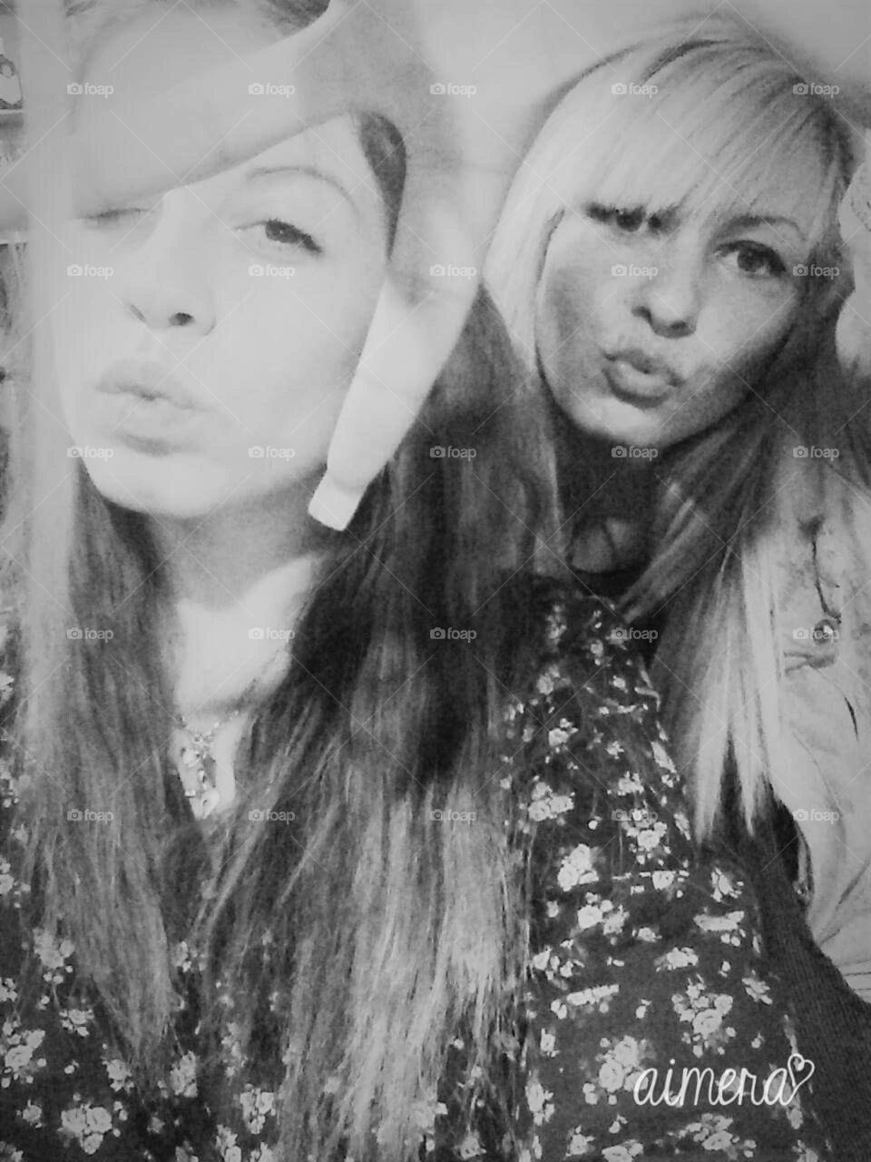 People, Portrait, Two, Adult, Woman