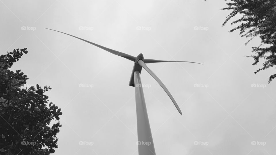 Windmills of Guimaras Island, Philippines