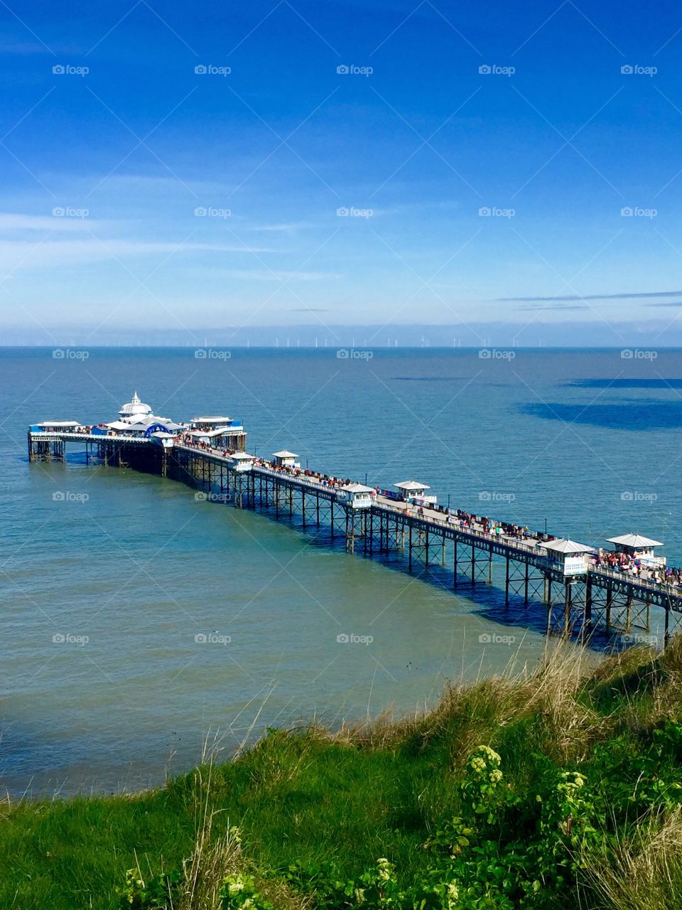 At the piers 