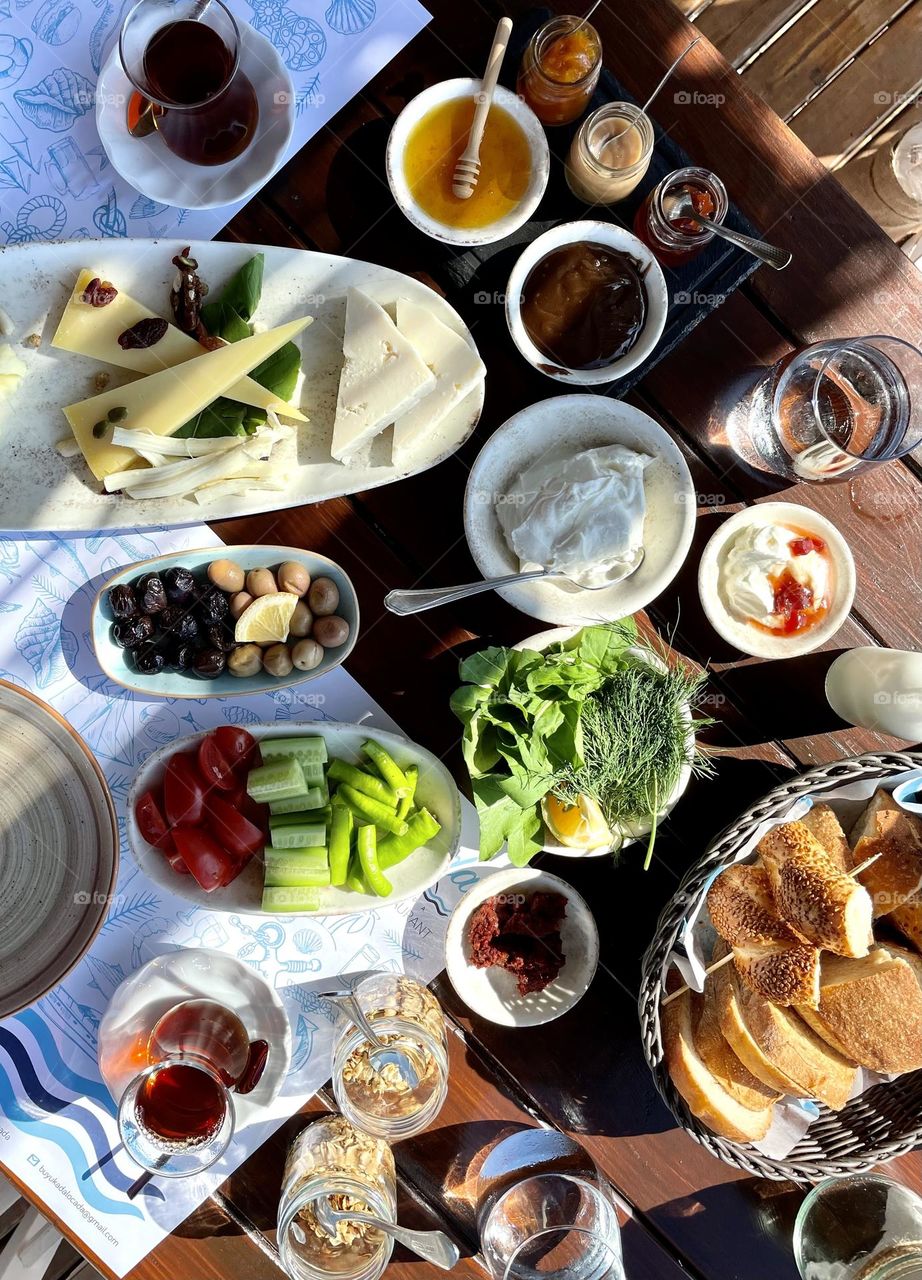 Turkish breakfast 