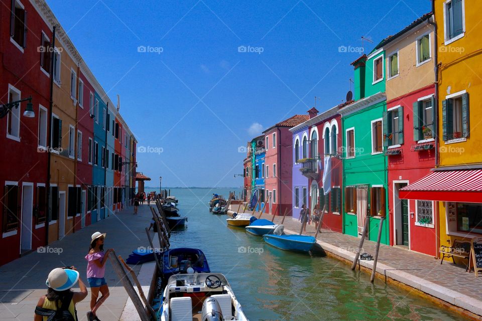 Classic Burano in colors