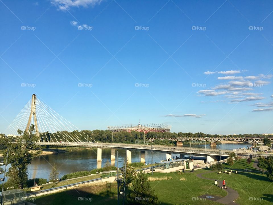 Warsaw bridge