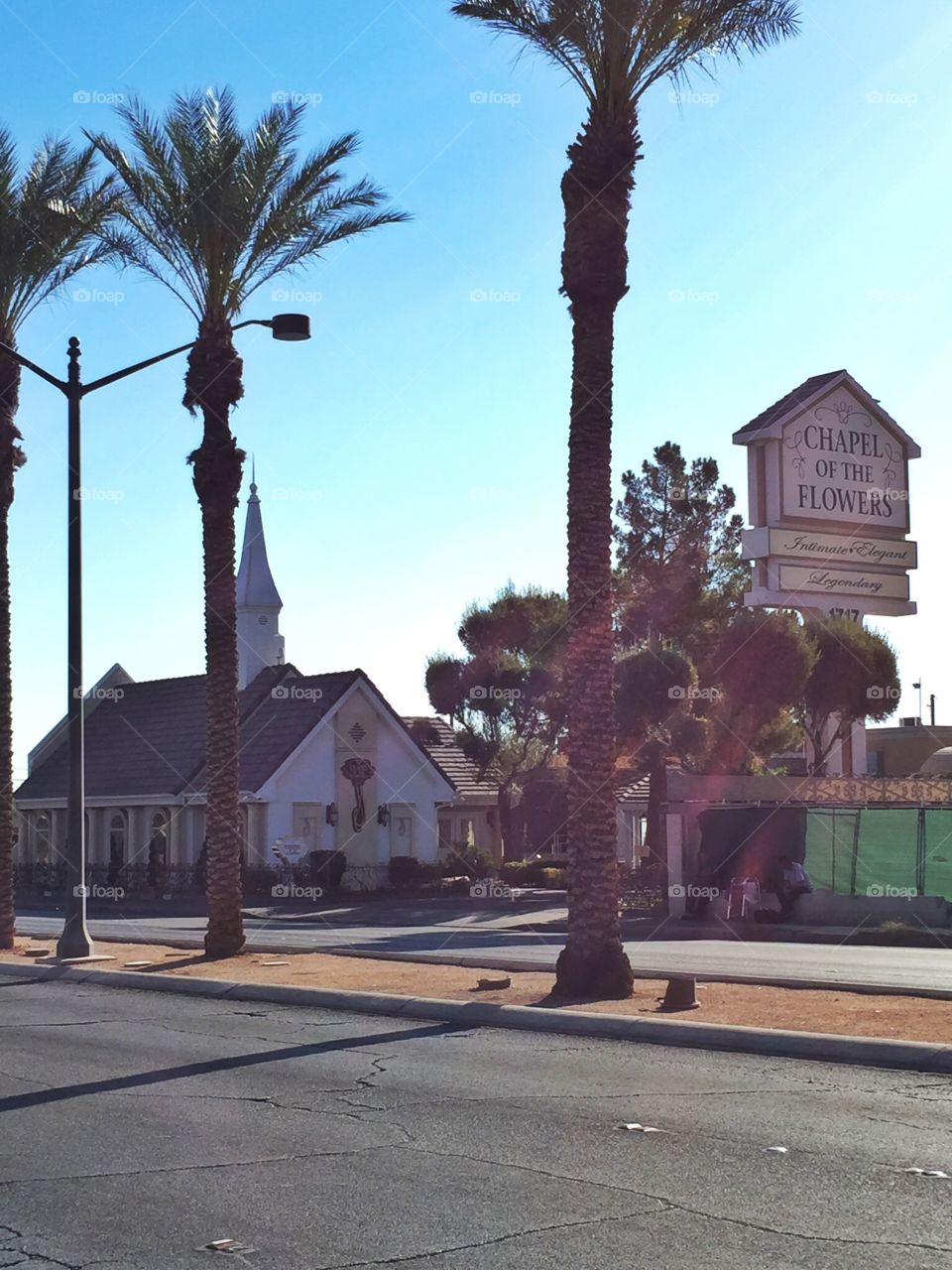 Chapel of flower,Las Vegas strip