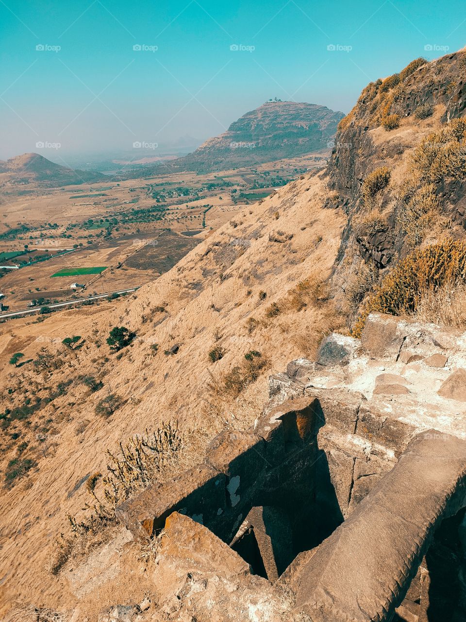 Fort nature view shot in Summer Season