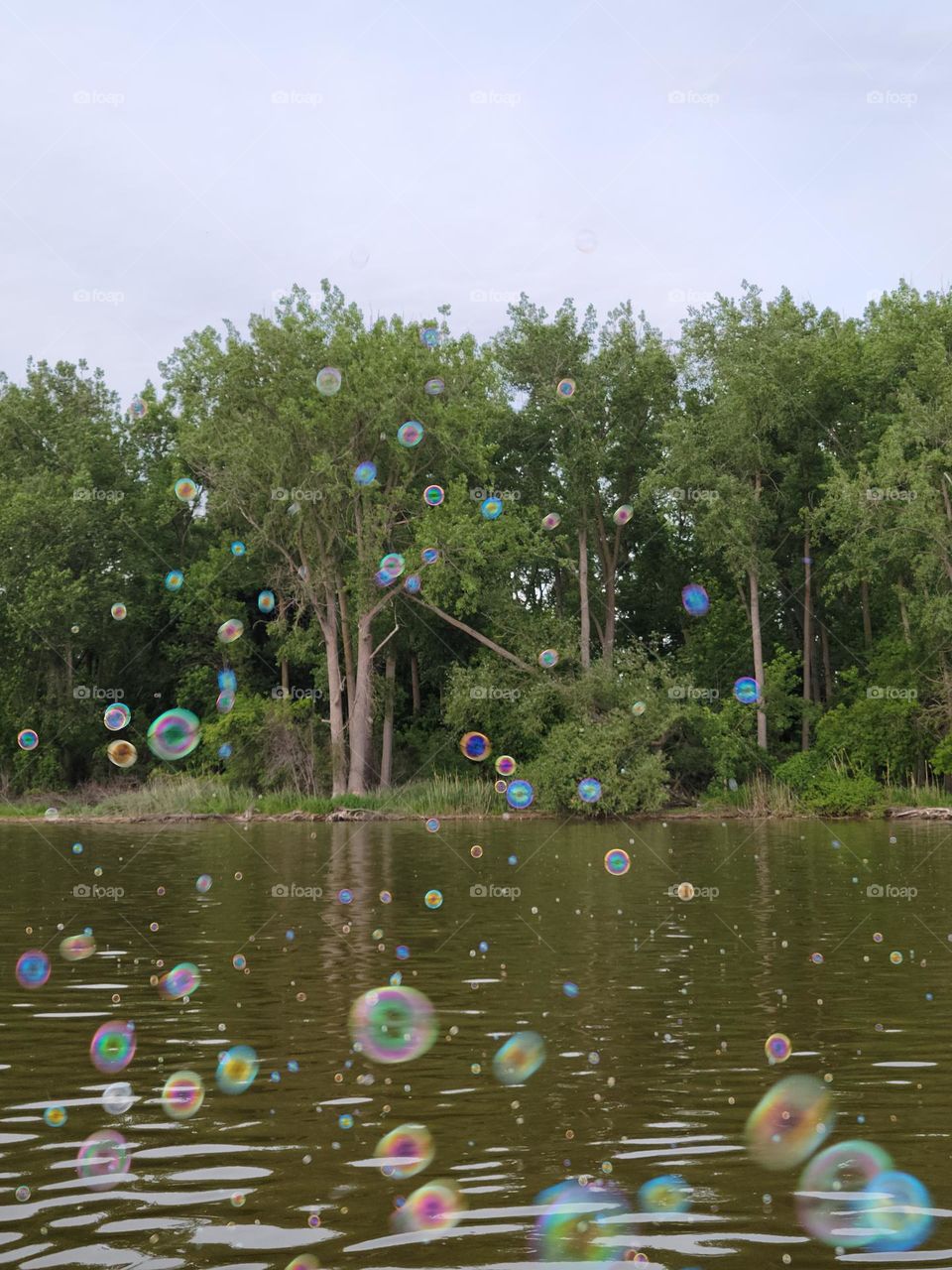 Bubble on the River