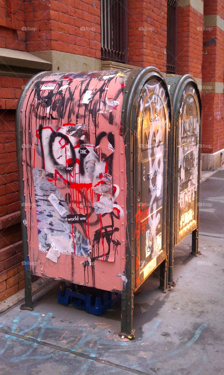 Mail Call. NYC Mail Box