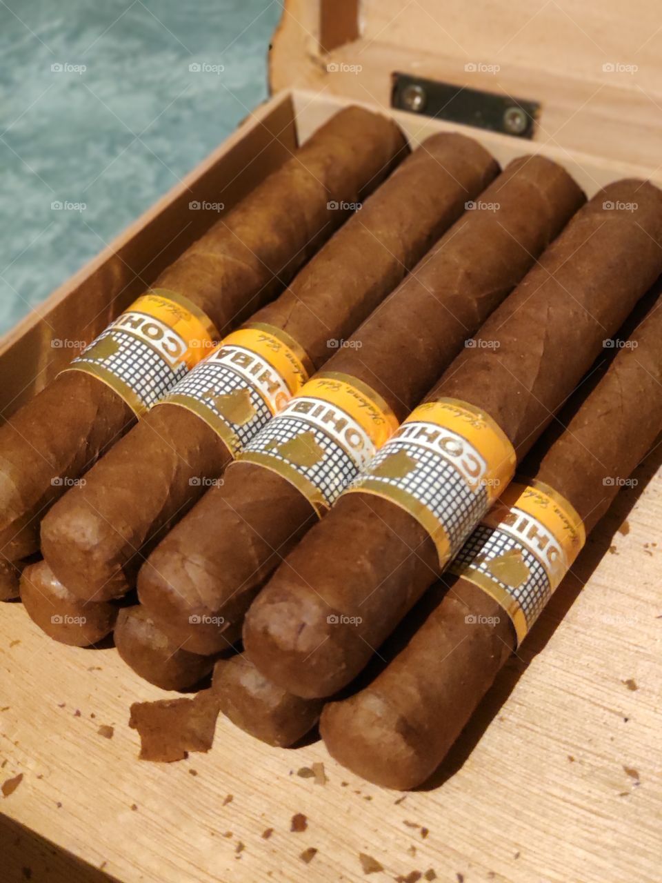 Cohiba cigarettes Cuba in box