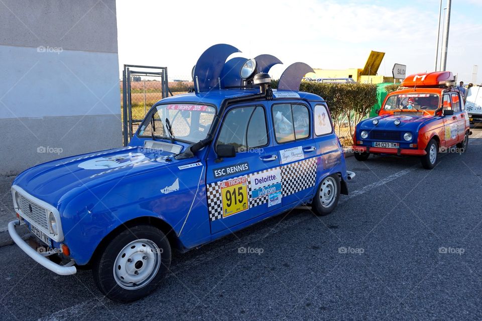 European Rally Cars in the south of Spain 