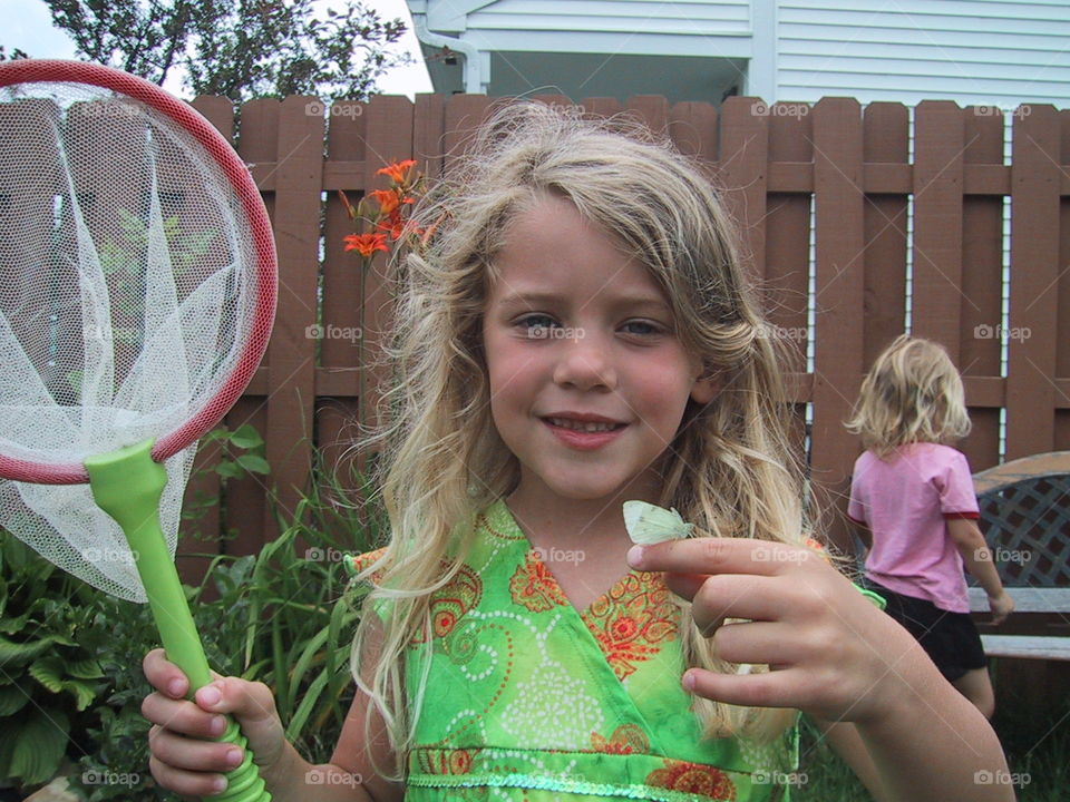 Bug Hunt- one of her favorite summer activities is hunting for bugs.