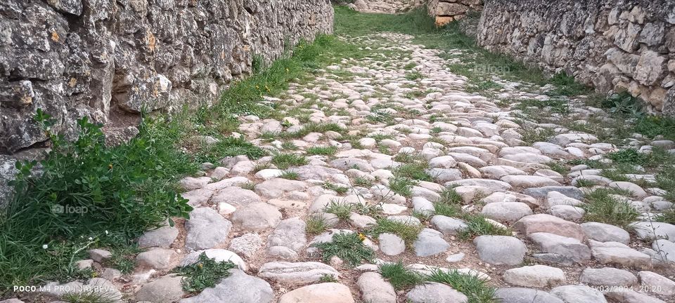 Calzada en Torre de Arcas