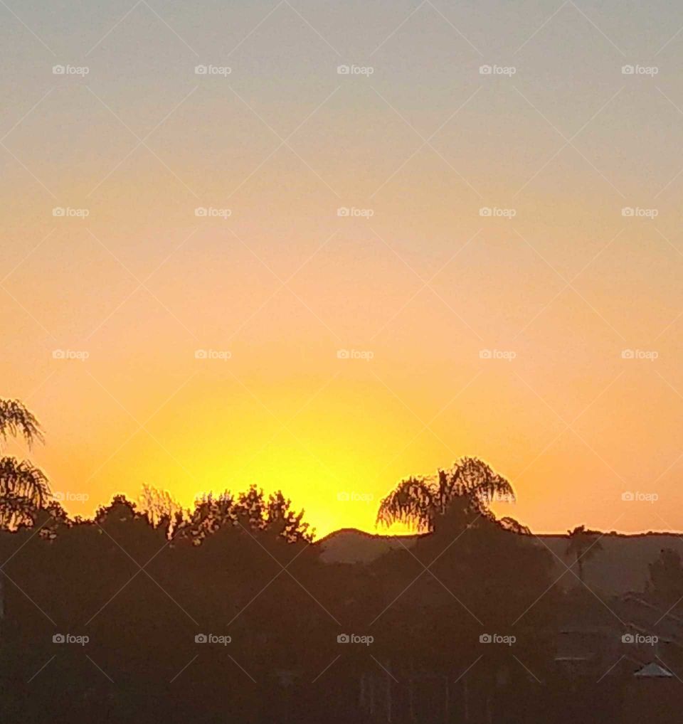 beautiful California Sunset
