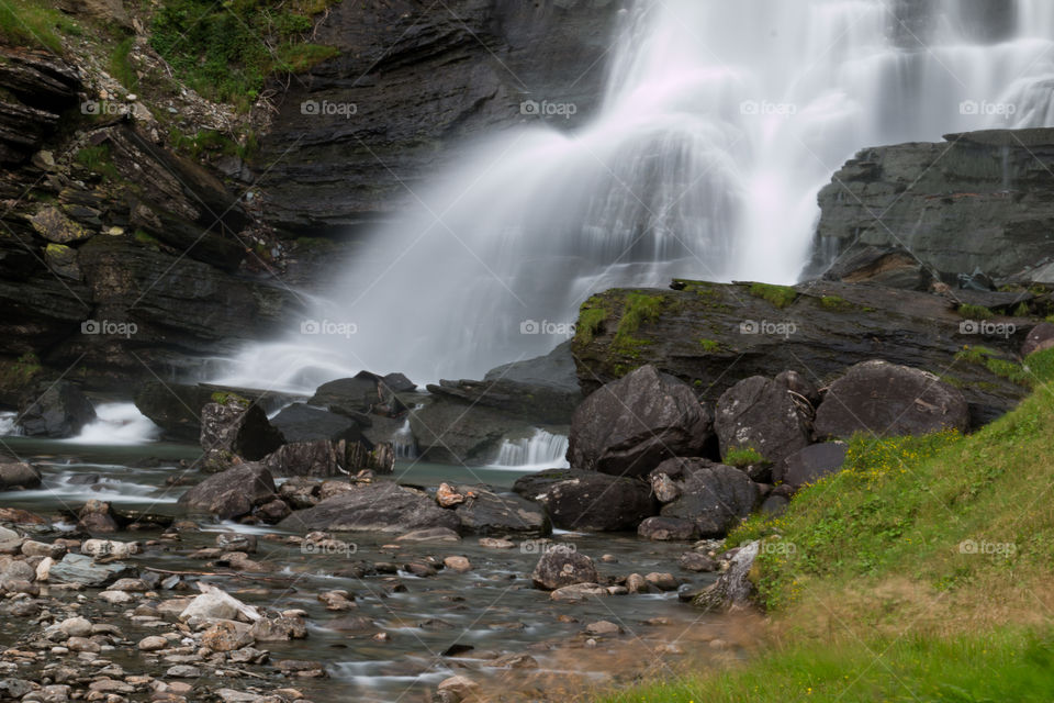 Steinsdalsfossen waterfall