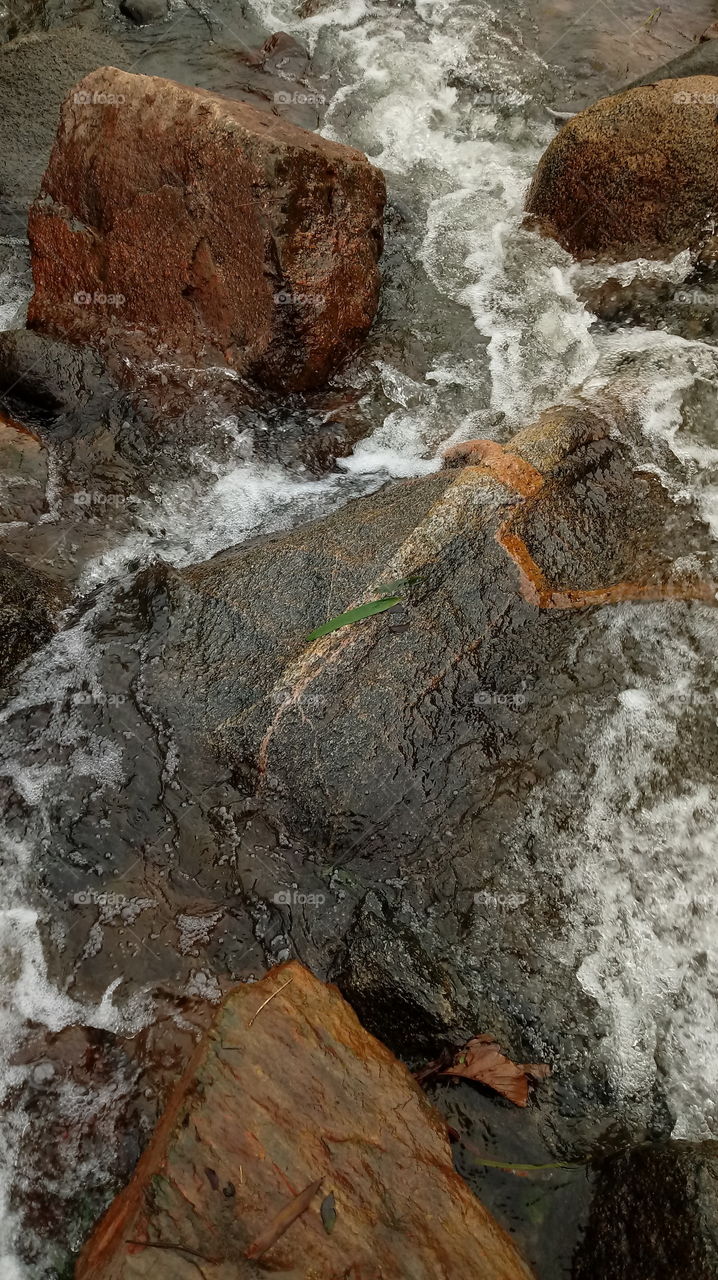 Watercourse Natural River Stones