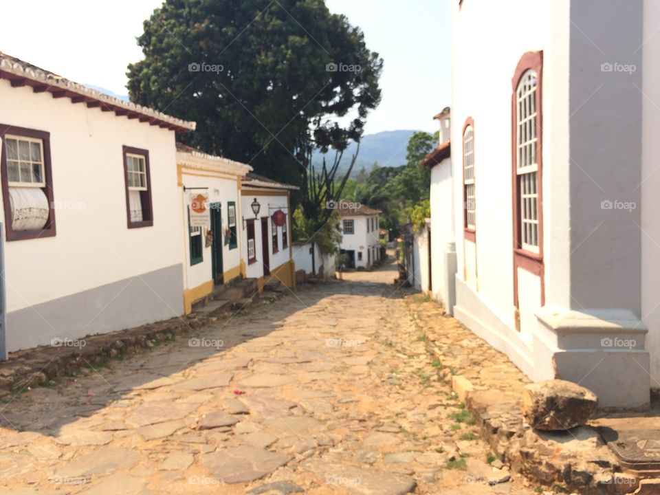 Old colonial town 
