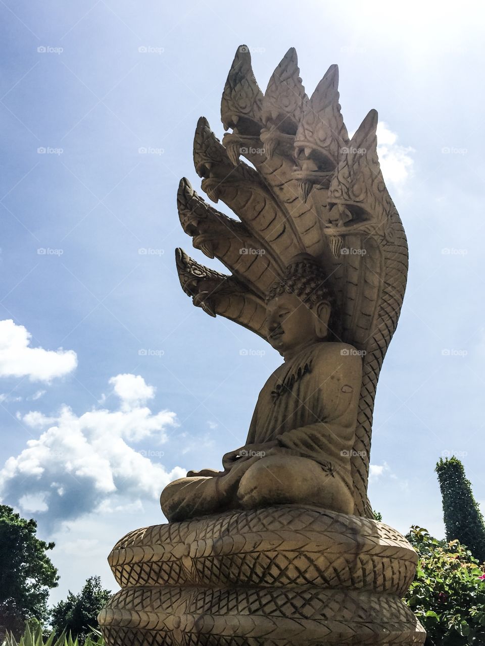 Statue of Buddha religion freedom temple lifestyle Phuket Thailand 