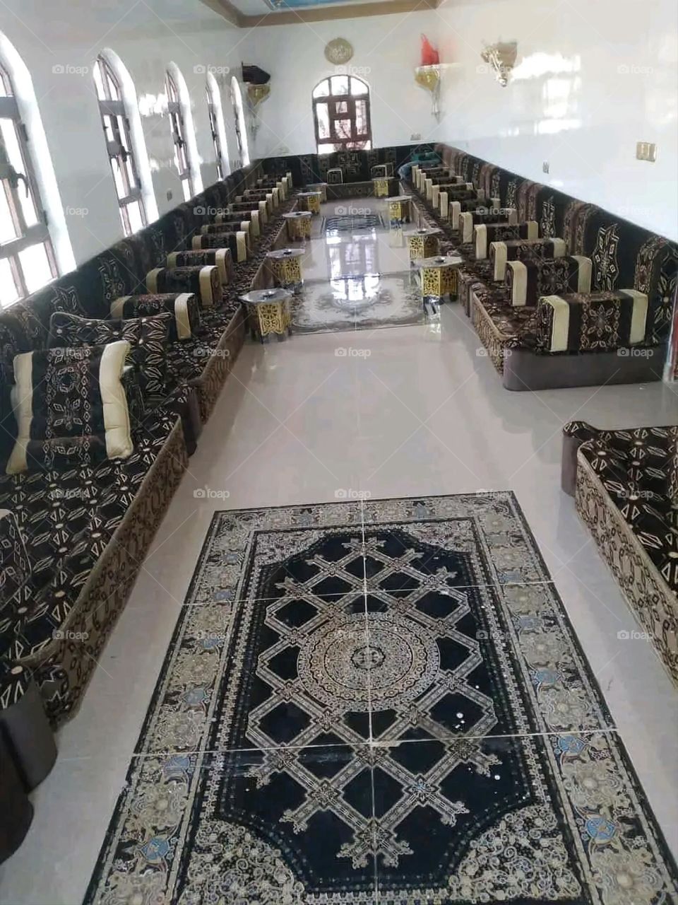 A very beautiful picture, and there is no better picture than it. There is no better picture of green herbs and colorful, red and white roses than it. Glory be to God, the natural and picturesque view, and there is no more