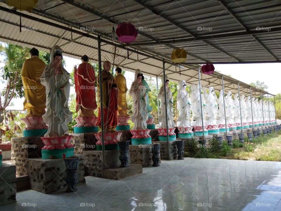 Tương Bồ Tát, Phật Tổ và Tượng Tam Trạng.