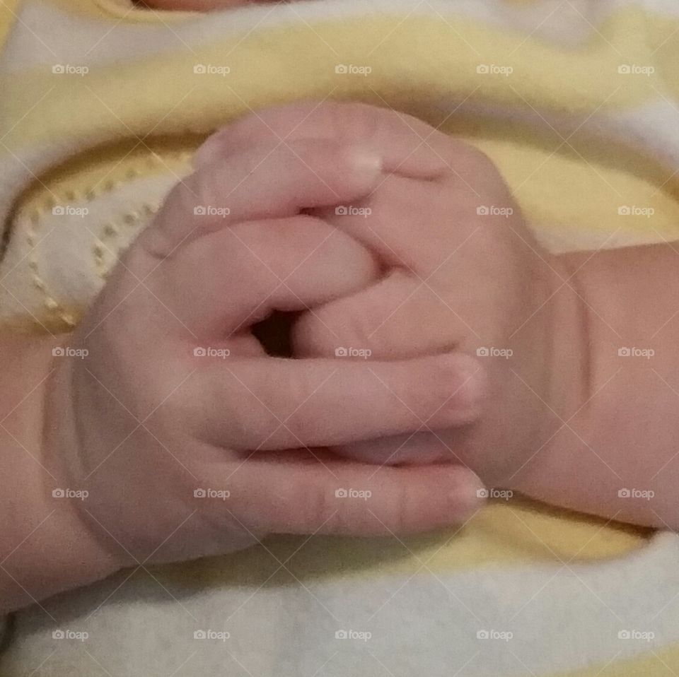 hands of an angel. finding his hands