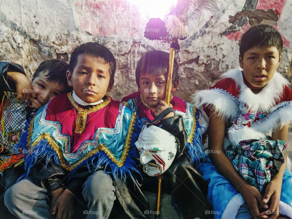 Peruan children