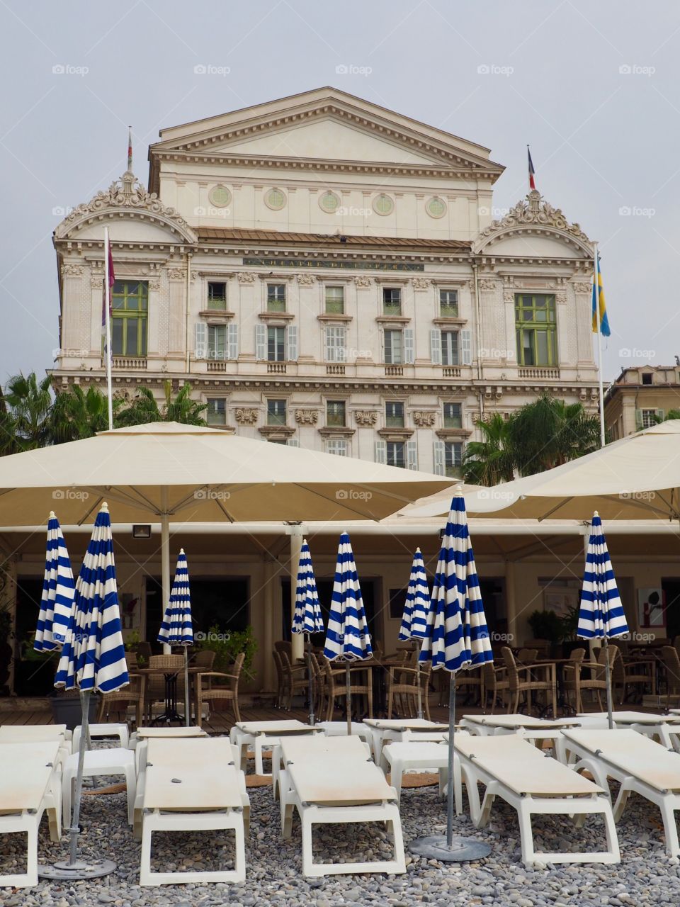 Opera house in Nice, France.