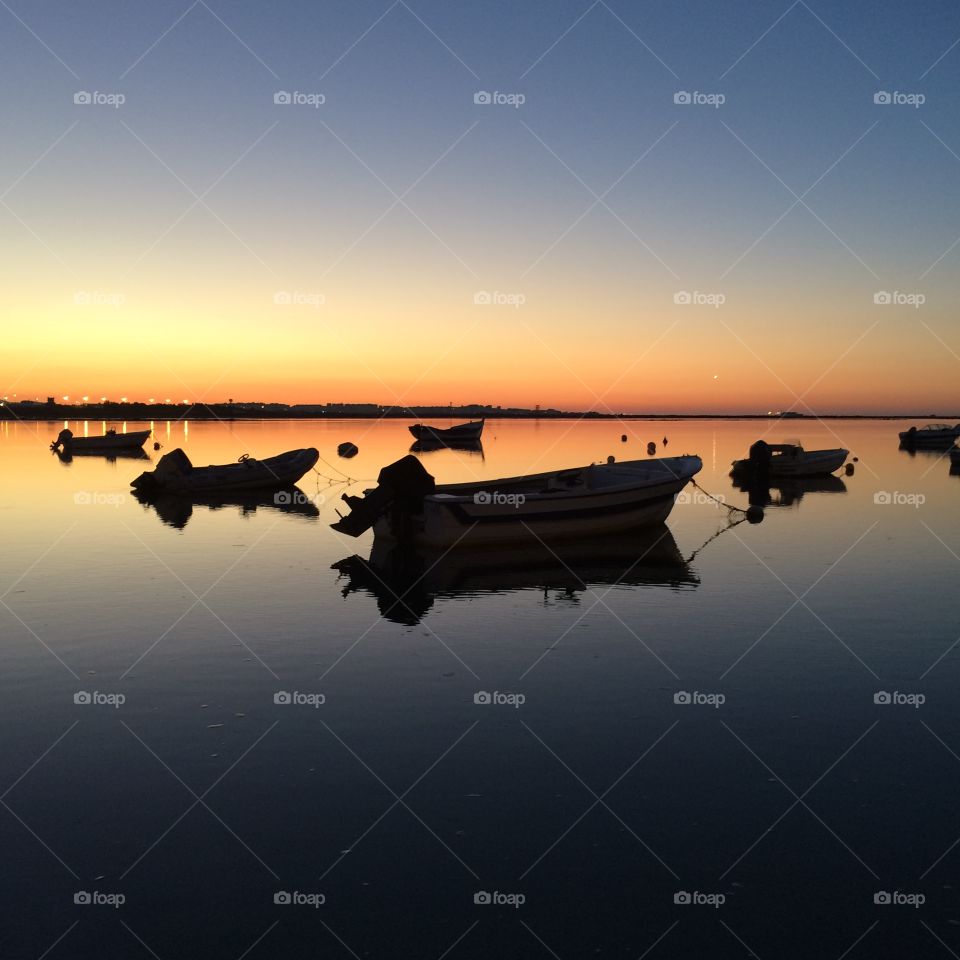 Boats. Ria Formosa