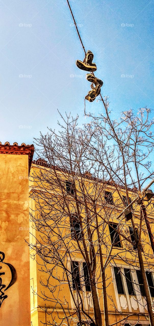 Athens plaka old town