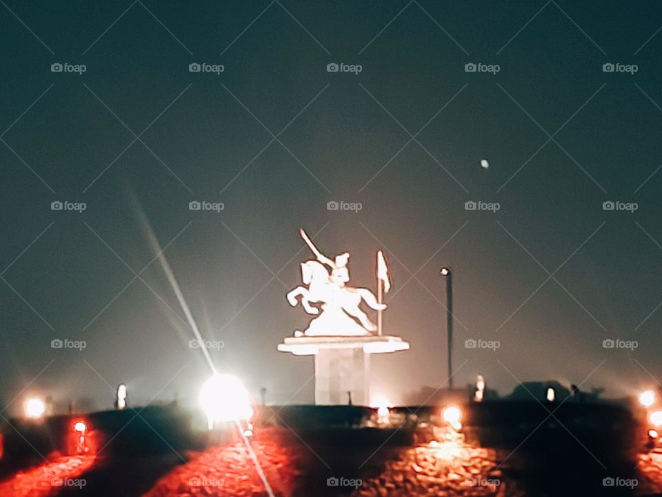 Statue of the great king Chhatrapati Shivaji Maharaj