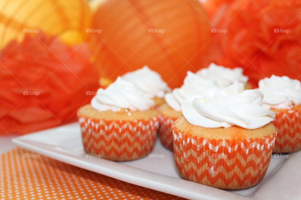 Orange Cupcake 