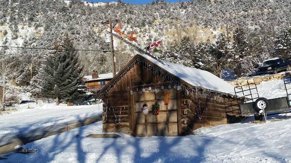 Santa cabin launch