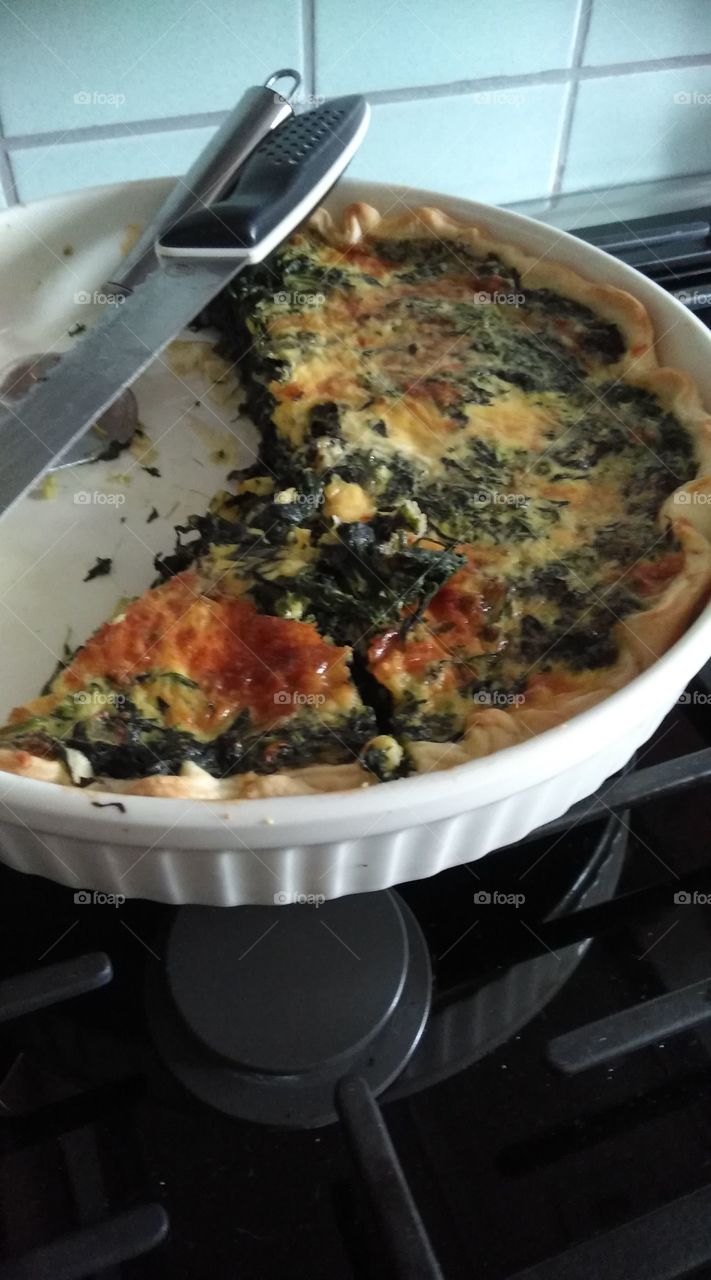 Spinat Quiche
Food