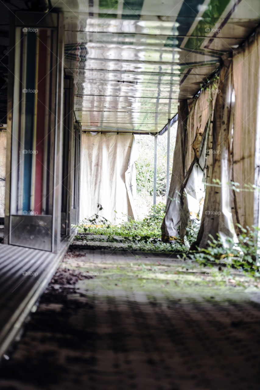 Greenland abandoned amusement park