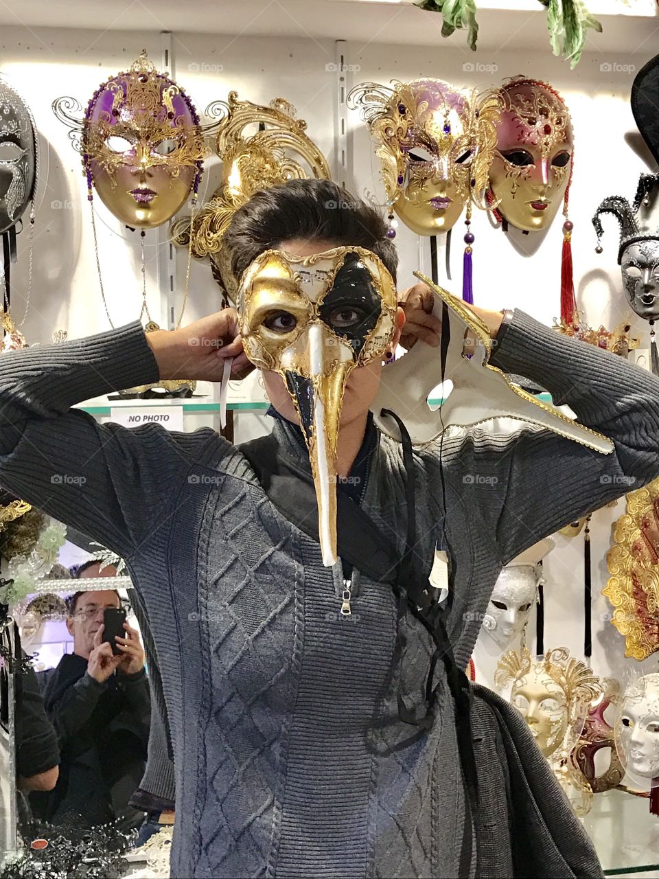 Venice mask shop